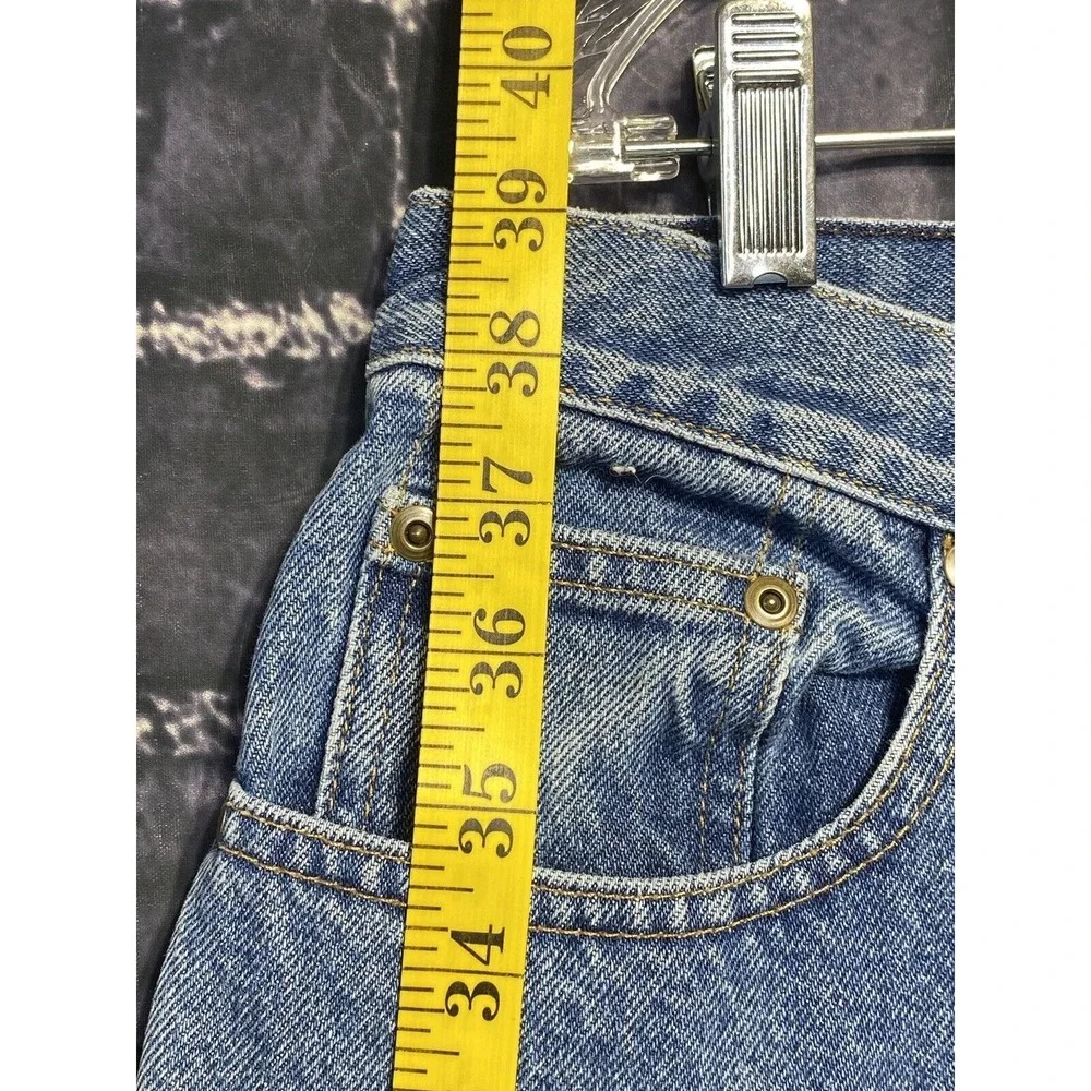 LL‎ Bean Original Fit Relaxed Jeans Women 20 Pet Blue Denim High Rise Straight
